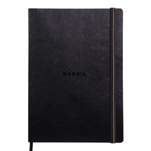 Black Rhodia Touch Bristol Sketchbook Softcover A4 Portrait Blank Pads