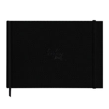 Black Rhodia Touch Watercolour Book (Hot Pressed Paper) A4 Landscape Pads