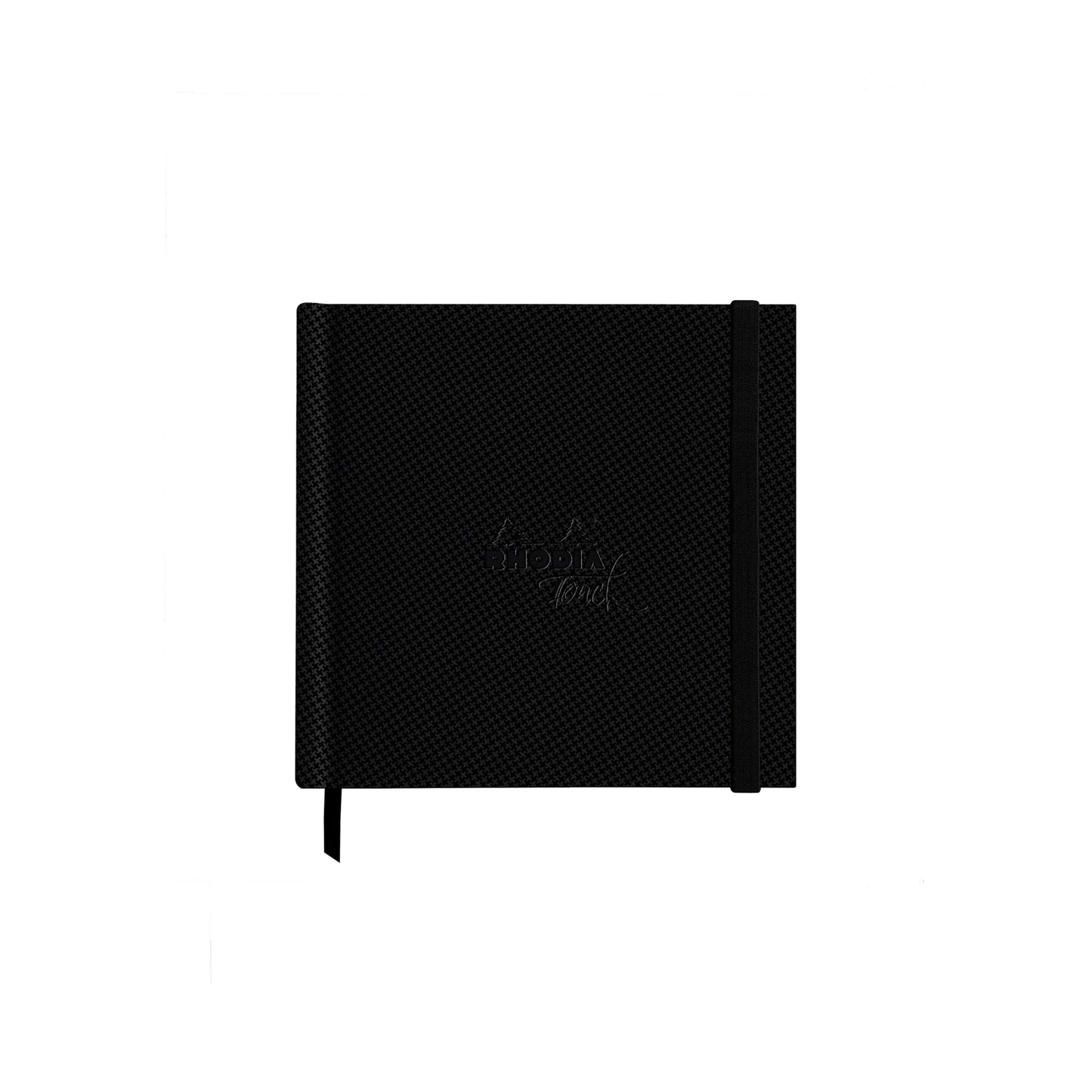Black Rhodia Touch Watercolour Book (Hot Pressed Paper) 15 x 15 cm Pads