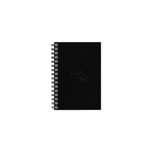 Black Rhodia Touch Wirebound Watercolour Book (Hot Pressed Paper) A6 Portrait Pads