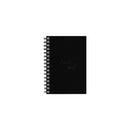 Black Rhodia Touch Wirebound Watercolour Book (Hot Pressed Paper) A6 Portrait Pads