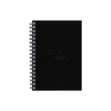 Black Rhodia Touch Wirebound Watercolour Book (Hot Pressed Paper) A5 Portrait Pads