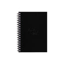 Black Rhodia Touch Wirebound Watercolour Book (Hot Pressed Paper) A5 Portrait Pads