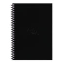 Black Rhodia Touch Wirebound Watercolour Book (Hot Pressed Paper) A4 Portrait Pads