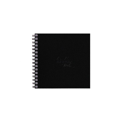 Black Rhodia Touch Wirebound Watercolour Book (Hot Pressed Paper) 15 x 15 cm Pads