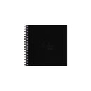 Black Rhodia Touch Wirebound Watercolour Book (Hot Pressed Paper) 15 x 15 cm Pads