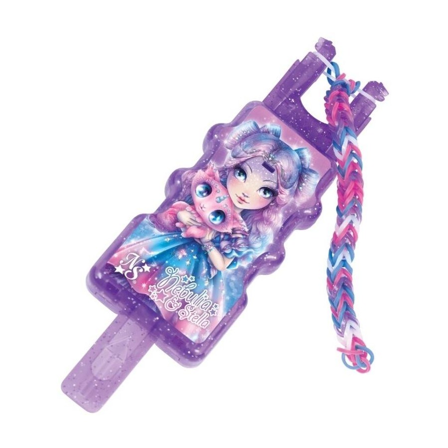 White Smoke Rainbow Loom Nebulous Stars Auto Loom Charm Set Craft Kits