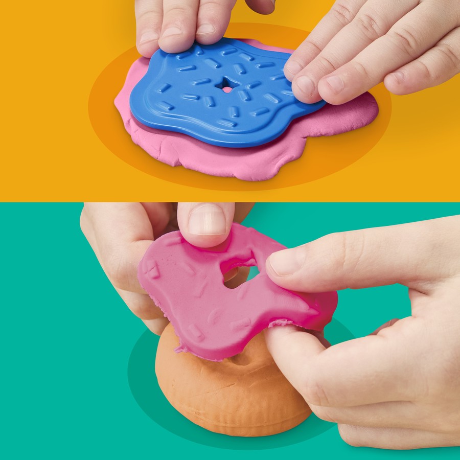 Light Sea Green Play-Doh Donut Drop Shop Playset Kids Clay, Dough & Modelling