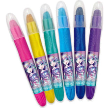 White Smoke Nebulous Stars Glitter Hair Chalk Pens Craft Kits