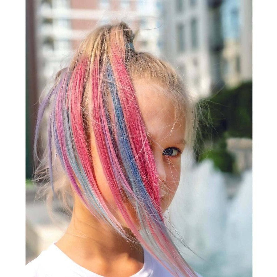 Gray Nebulous Stars Glitter Hair Chalk Pens Craft Kits