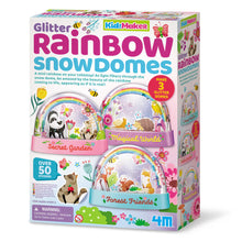 White Smoke 4M KidzMaker Mini Glitter Rainbow Water Domes Kids Activities