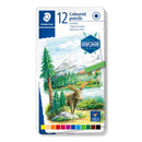 White Smoke Staedtler Design Journey Coloured Pencils, Assorted Colours, 12Pk Pencils