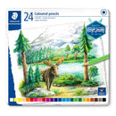 White Smoke Staedtler Design Journey Coloured Pencils, Assorted Colours, 24Pk Pencils