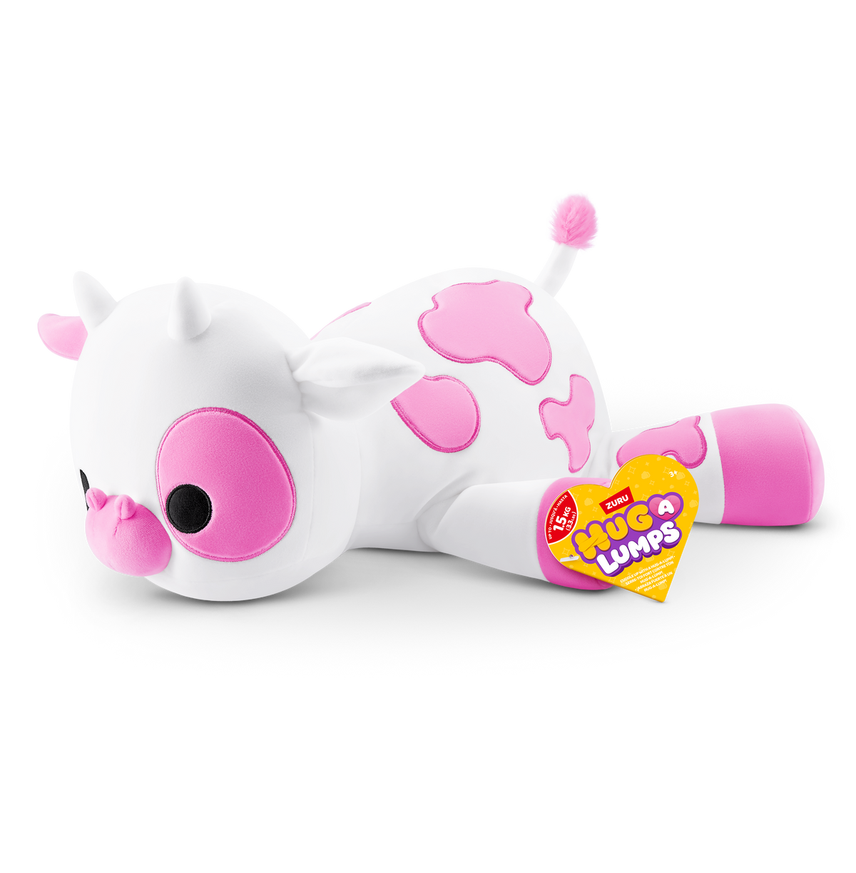 Black Hug a Lumps Medium Series 2 Cow (Clover) Weighted & Calming