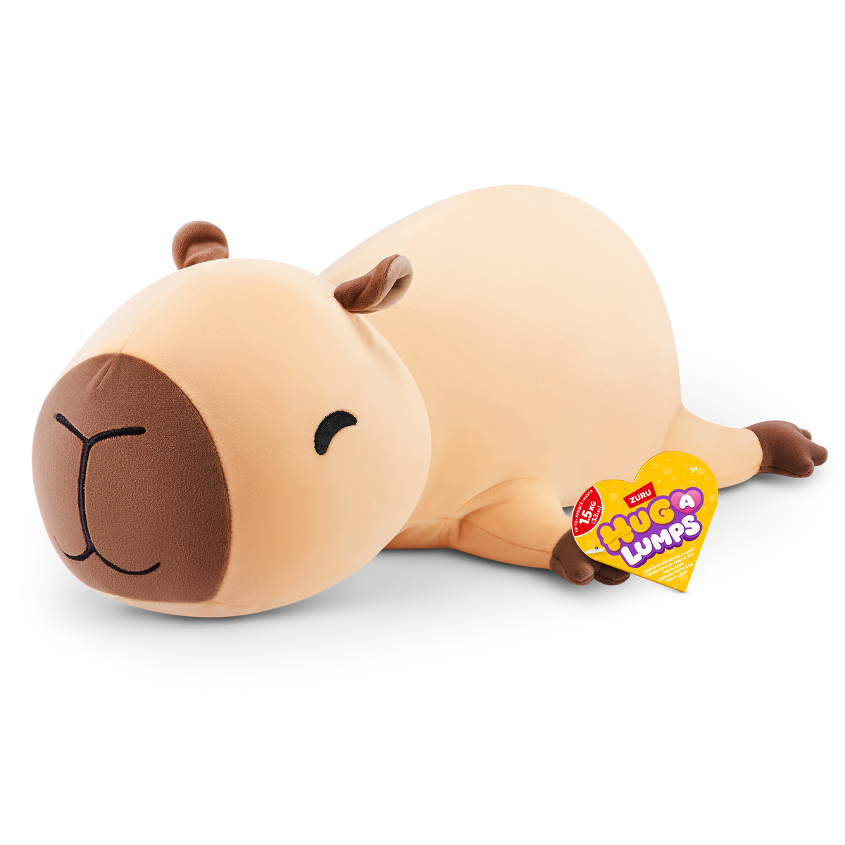 Black Hug a Lumps Medium Series 2 Capybara (Connie) Weighted & Calming