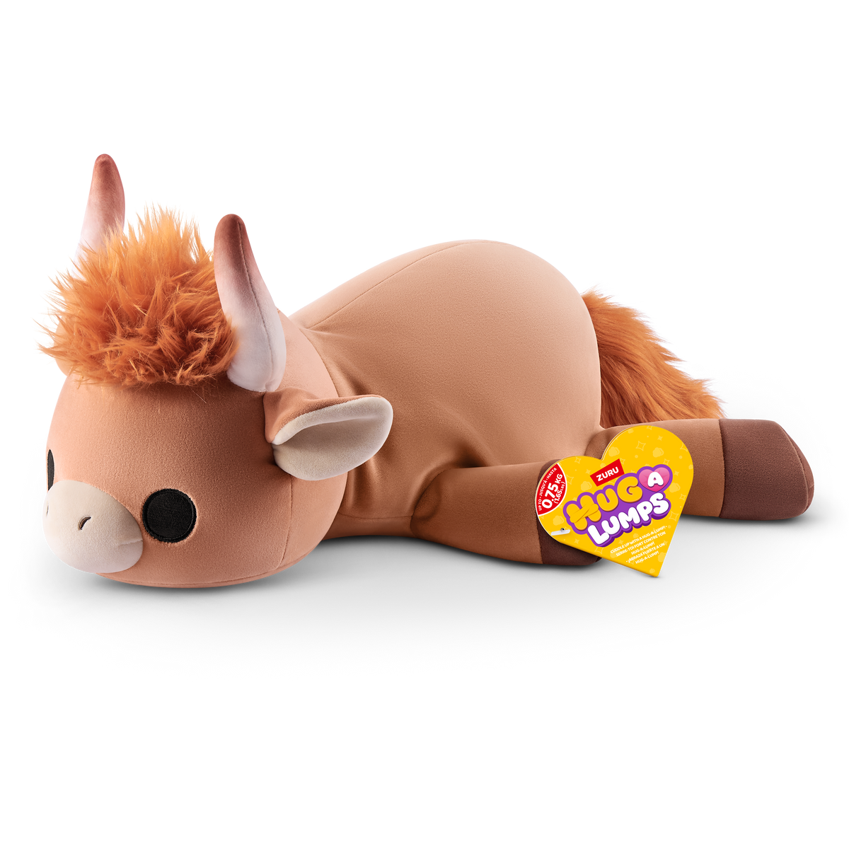 Black Hug a Lumps Small Series 2 Highland Cow (Holly) Weighted & Calming