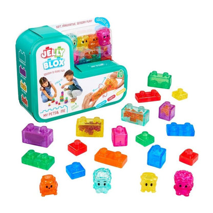White Smoke Jelly Blox My Pets & Me Sensory Building & Construction Toys