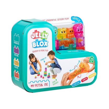 White Smoke Jelly Blox My Pets & Me Sensory Building & Construction Toys