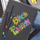 Dark Slate Gray Faber Castell Black Edition Colour Pencils, Assorted Colours - 12 Pack Kids Markers