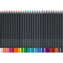 Dark Slate Gray Faber-Castell Black Edition coloured Pencils Tin, 36Pk Pencils