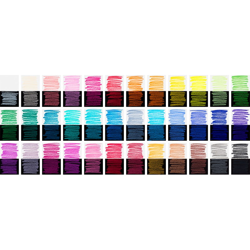 White Smoke Faber-Castell Black Edition coloured Pencils Tin, 36Pk Pencils