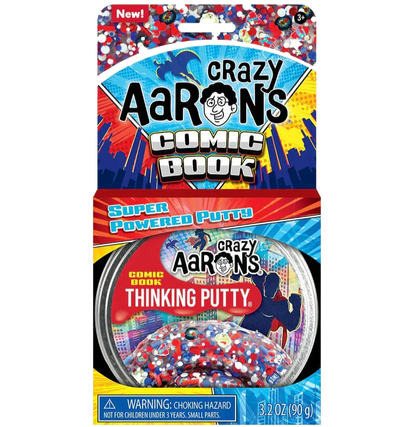 Black Crazy Aron's Comic Book Trendsetters Squishy & Squeeze