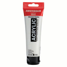 White Smoke Amsterdam Acrylic Paint, 120ml - 105 - Titanium White Acrylic Paints