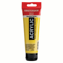 White Smoke Amsterdam Acrylic Paint, 120ml - 272 - Transparent Yellow Medium Acrylic Paints