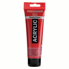 White Smoke Amsterdam Acrylic Paint, 120ml - 317 - Transparent Red Medium Acrylic Paints