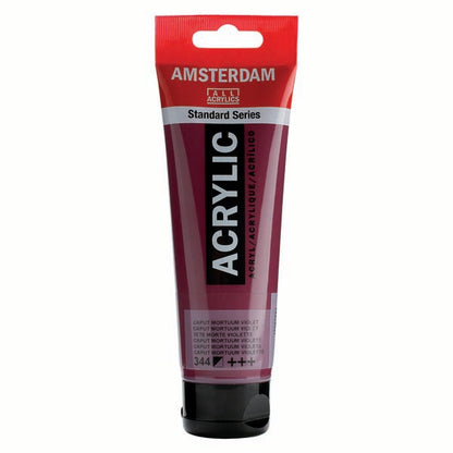 White Smoke Amsterdam Acrylic Paint, 120ml - 344 - Caput, Mortuum, Violet Acrylic Paints