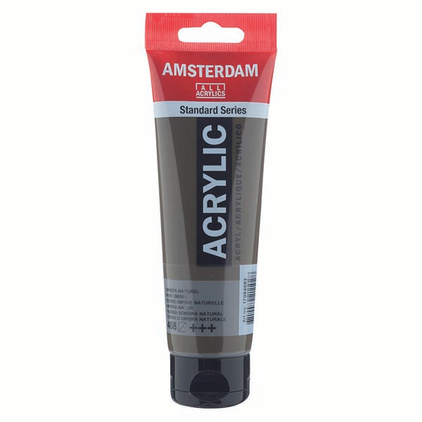 White Smoke Amsterdam Acrylic Paint, 120ml - 408 - Raw Umber Acrylic Paints