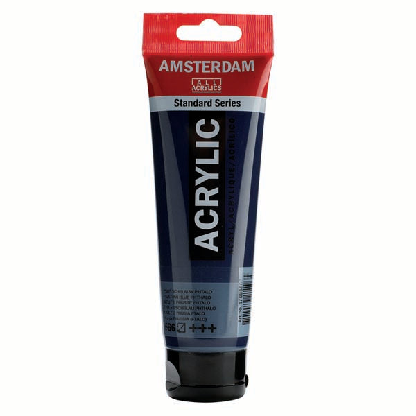 White Smoke Amsterdam Acrylic Paint, 120ml - 566 - Pruss.Blue Ph Acrylic Paints