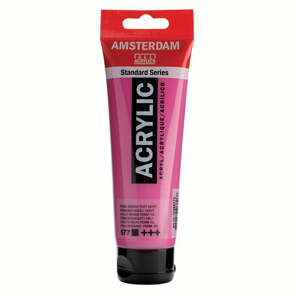 White Smoke Amsterdam Acrylic Paint, 120ml - 577 - P.Red Viol.Lt Acrylic Paints