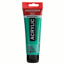 White Smoke Amsterdam Acrylic Paint, 120ml - 615 - Emerald Green Acrylic Paints