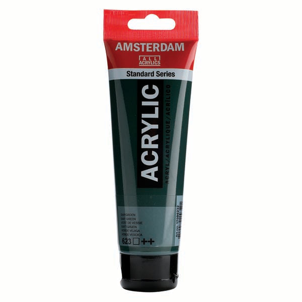 White Smoke Amsterdam Acrylic Paint, 120ml - 623 - Sap Green Acrylic Paints