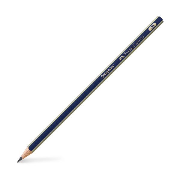 White Smoke Faber-Castell Goldfaber Graphite Pencil Sketch Set, 6Pcs Pencils