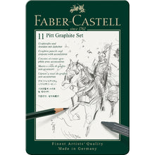 Dark Slate Gray Faber-Castell  Pitt Mixed Media Graphite Set, Assorted, 11Pcs Pencils