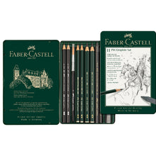 Dark Slate Gray Faber-Castell  Pitt Mixed Media Graphite Set, Assorted, 11Pcs Pencils