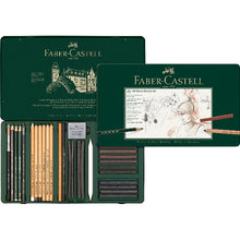 White Smoke Faber-Castell Pitt Mixed Media Set, Monochrome, 33Pcs Pencils
