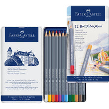 White Smoke Faber-Castell Goldfaber Aqua Watercolour Pencil Set, 12Pk Pencils