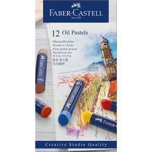 Light Gray Faber-Castell Oil Pastels, Assorted Colours, 12Pk Pastels & Charcoal