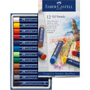 White Smoke Faber-Castell Oil Pastels, Assorted Colours, 12Pk Pastels & Charcoal