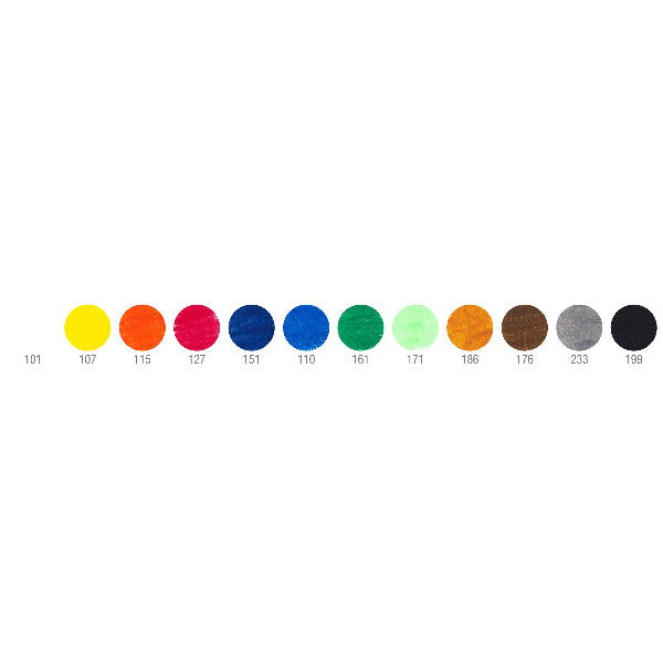 White Smoke Faber-Castell Oil Pastels, Assorted Colours, 12Pk Pastels & Charcoal