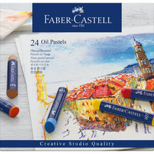 Light Gray Faber-Castell Oil Pastels, Assorted Colours, 24Pk Pastels & Charcoal
