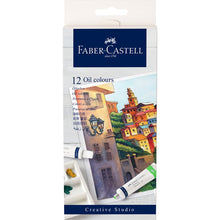 Lavender Faber-Castell Oil Paint Set, Assorted Colours,  9ml x 12 Oil Paints