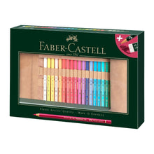 Black Faber-Castell Polychromos Pencil Roll (34 pieces) Pencils
