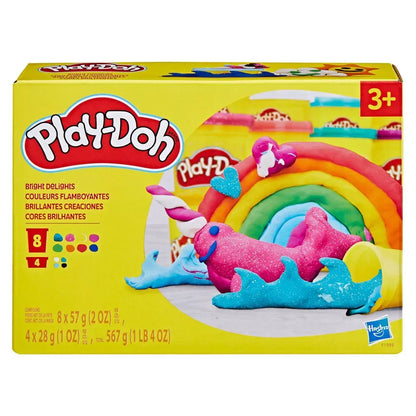 Goldenrod Play-Doh Bright Delights Multicolor Pack Kids Clay, Dough & Modelling