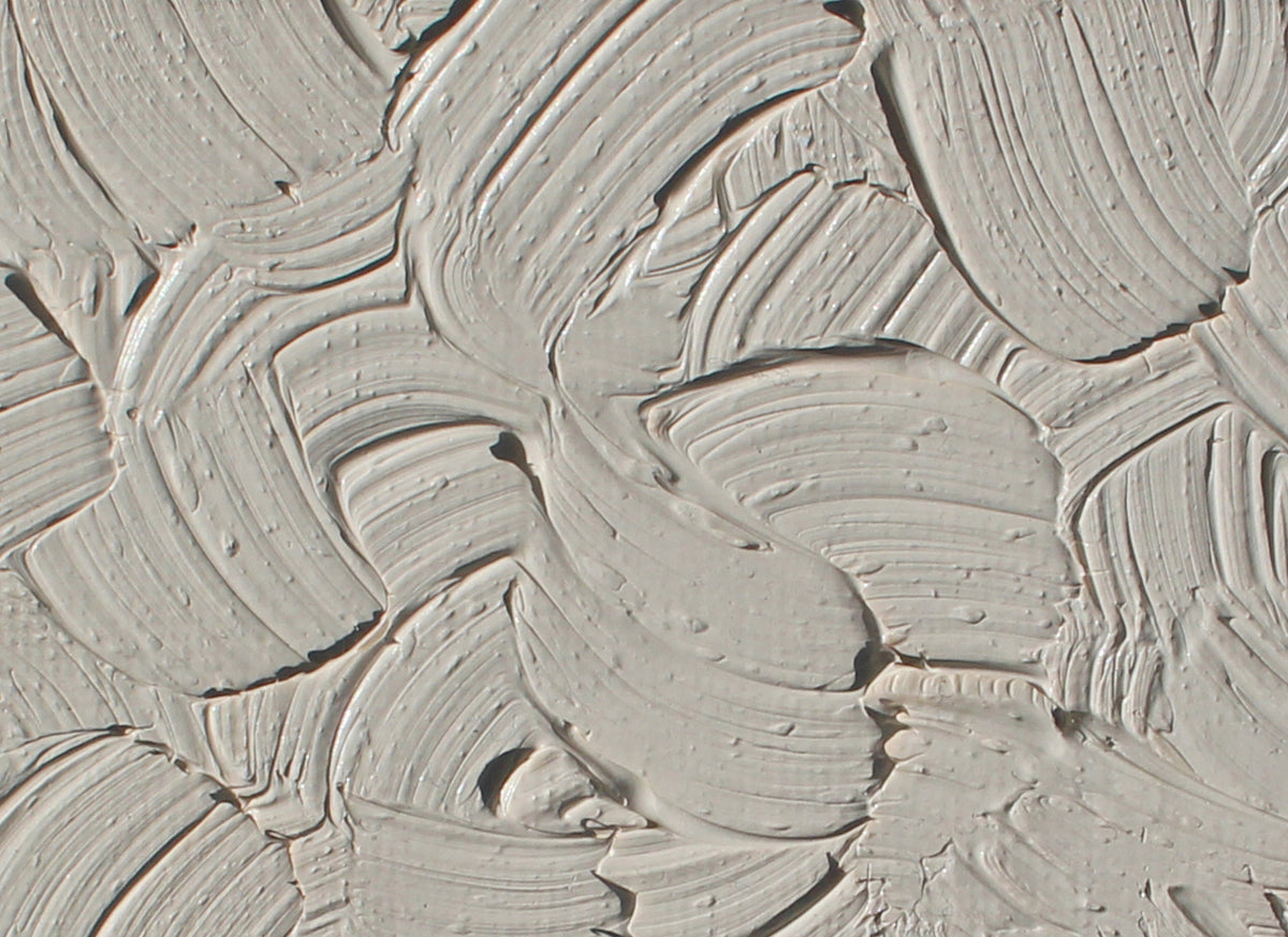Dark Gray Gamblin 1980 Oil Paint, Natural White, S1, 37ml Oil Paint