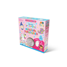 White Smoke Colour Chanding Bath Stickers, Magical Creatures Bath Time Fun