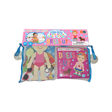 White Smoke Colour Chanding Bath Book & Stickers, Dress Up Bath Time Fun